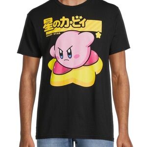 Nintendo Kirby Warp Star 100% cotton tee retro